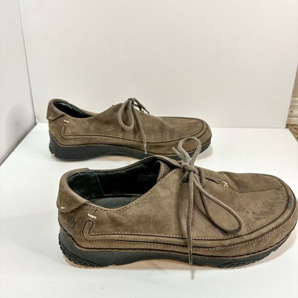 Teva Women’s Size 9 Brown Leather Nubuck Lace Up Convertible Shoe - Picture 9 of 16